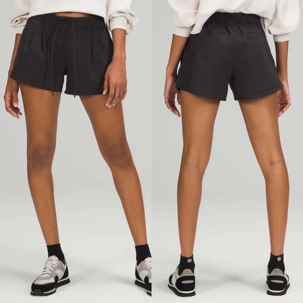 lululemon athletica | Stroll at Sundown Short 3" Black - Picture 6 of 6